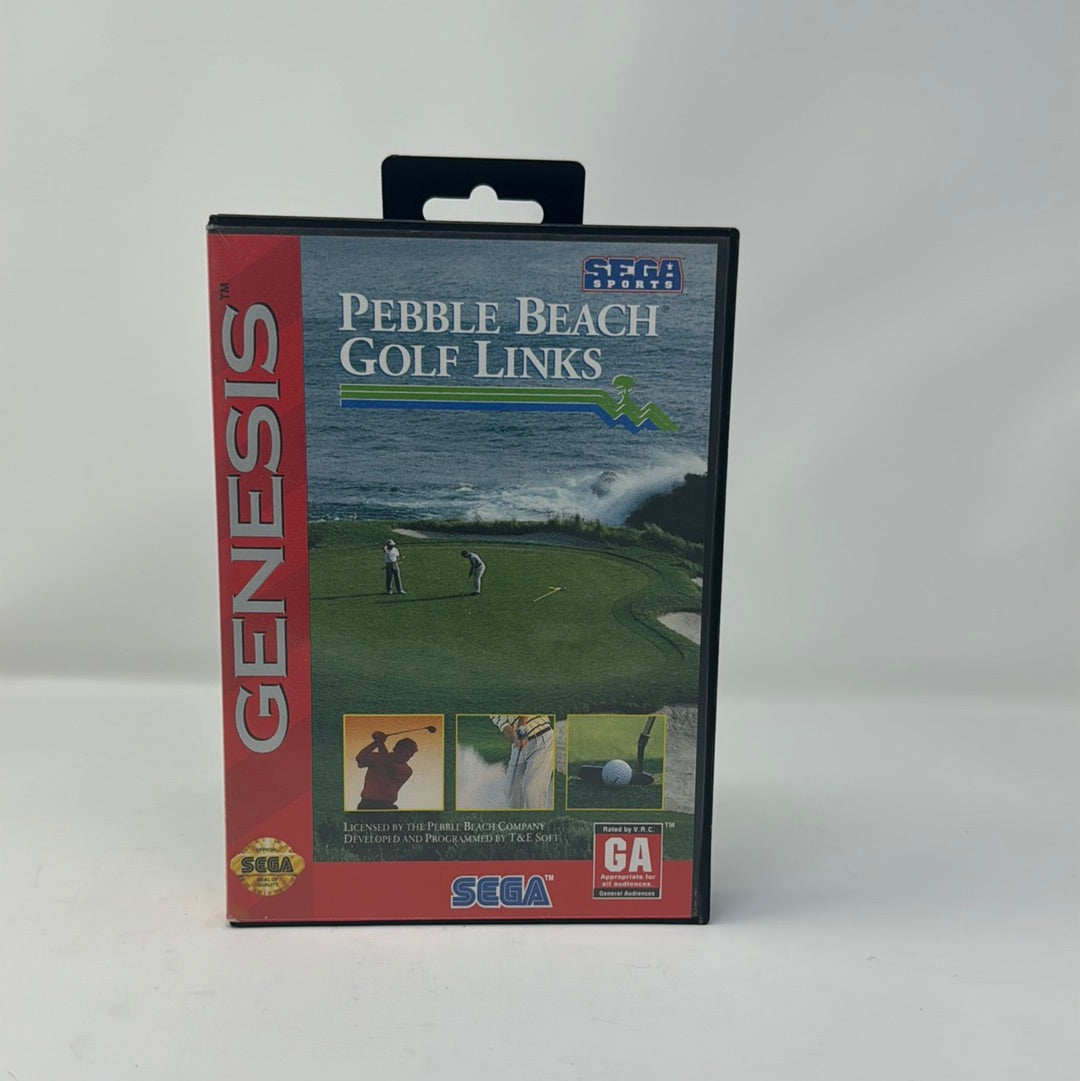 Pebble Beach Golf Links - Sega Genesis - Complete in Box Game