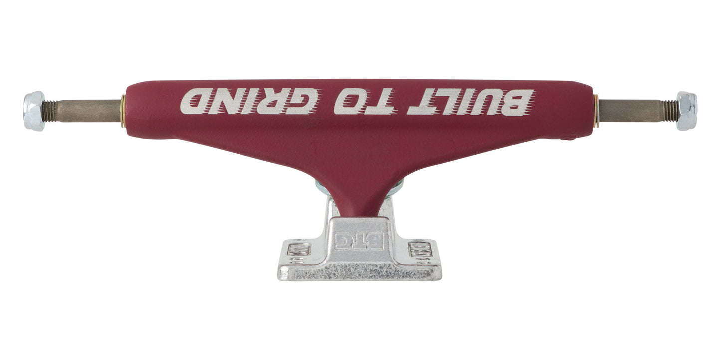 Independent Stage 11 BTG Speed Burgundy Silver Skateboard Trucks