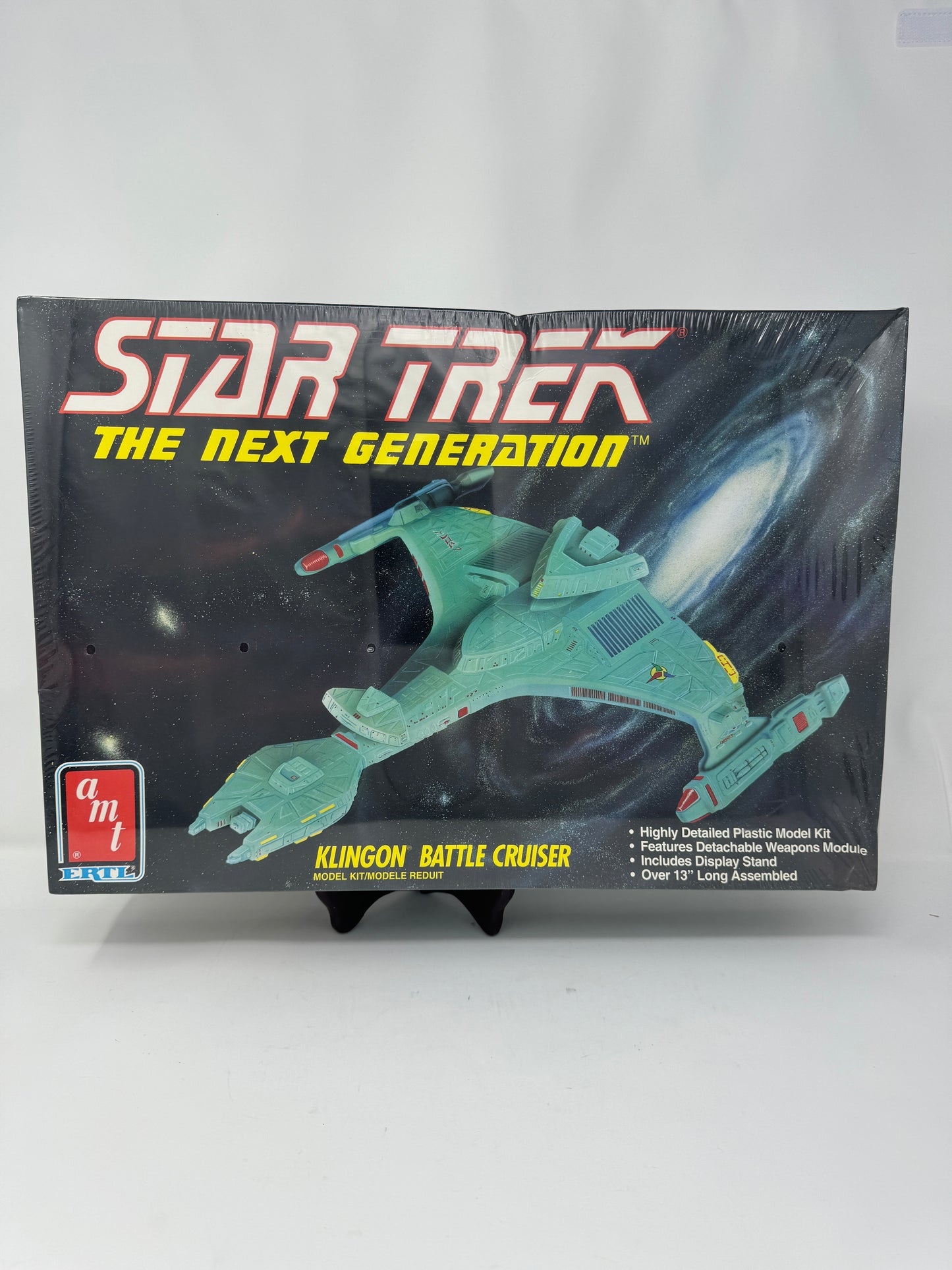 Star Trek Klingon Vor’cha Class Battle Cruiser 1:1400 Scale AMT Model Kit 6812 - Sealed