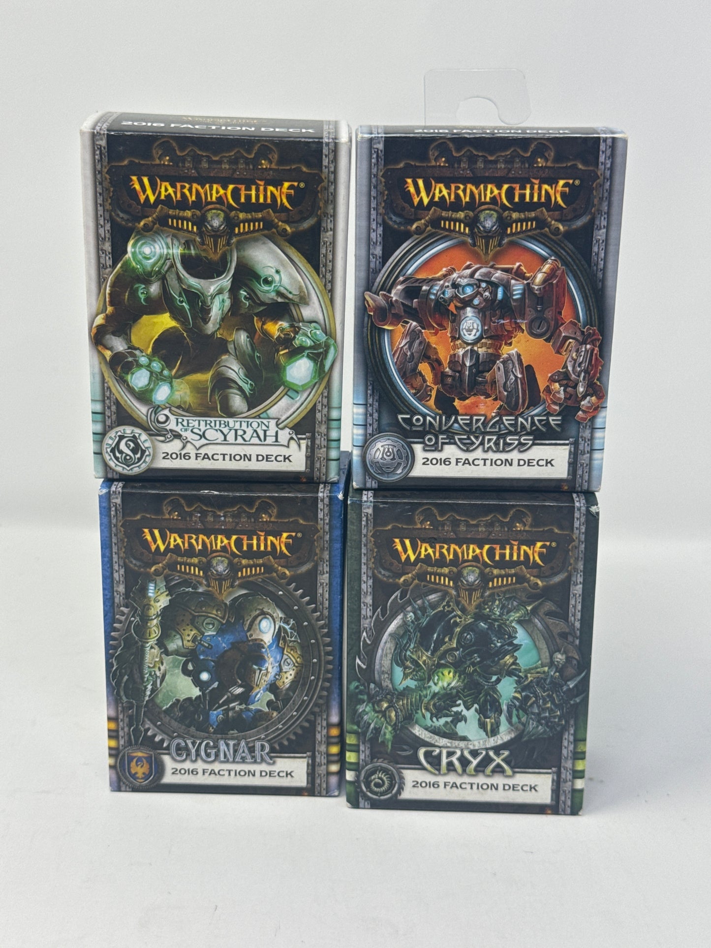 Warmachine: 2016 Faction Decks - Sealed