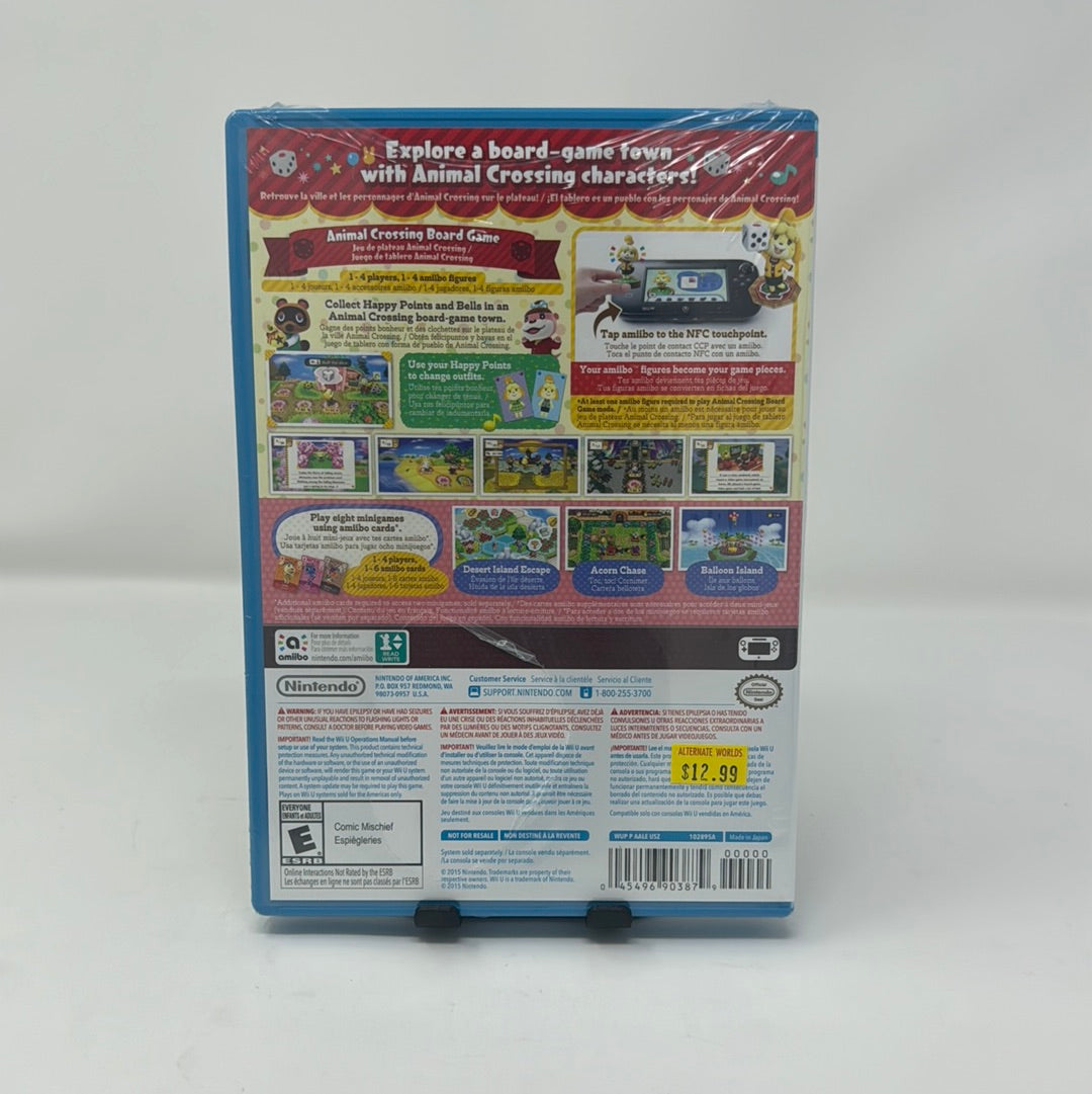 Animal Crossing Amiibo Festival - Wii U - Complete in Box Game