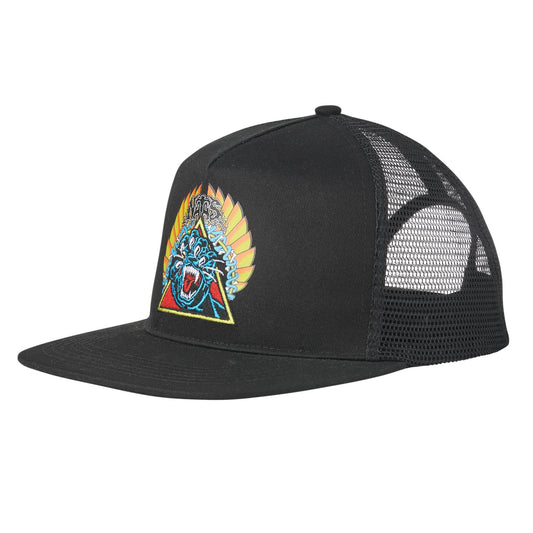 Santa Cruz Natas Screaming Panther Mesh Profile Trucker High Hat