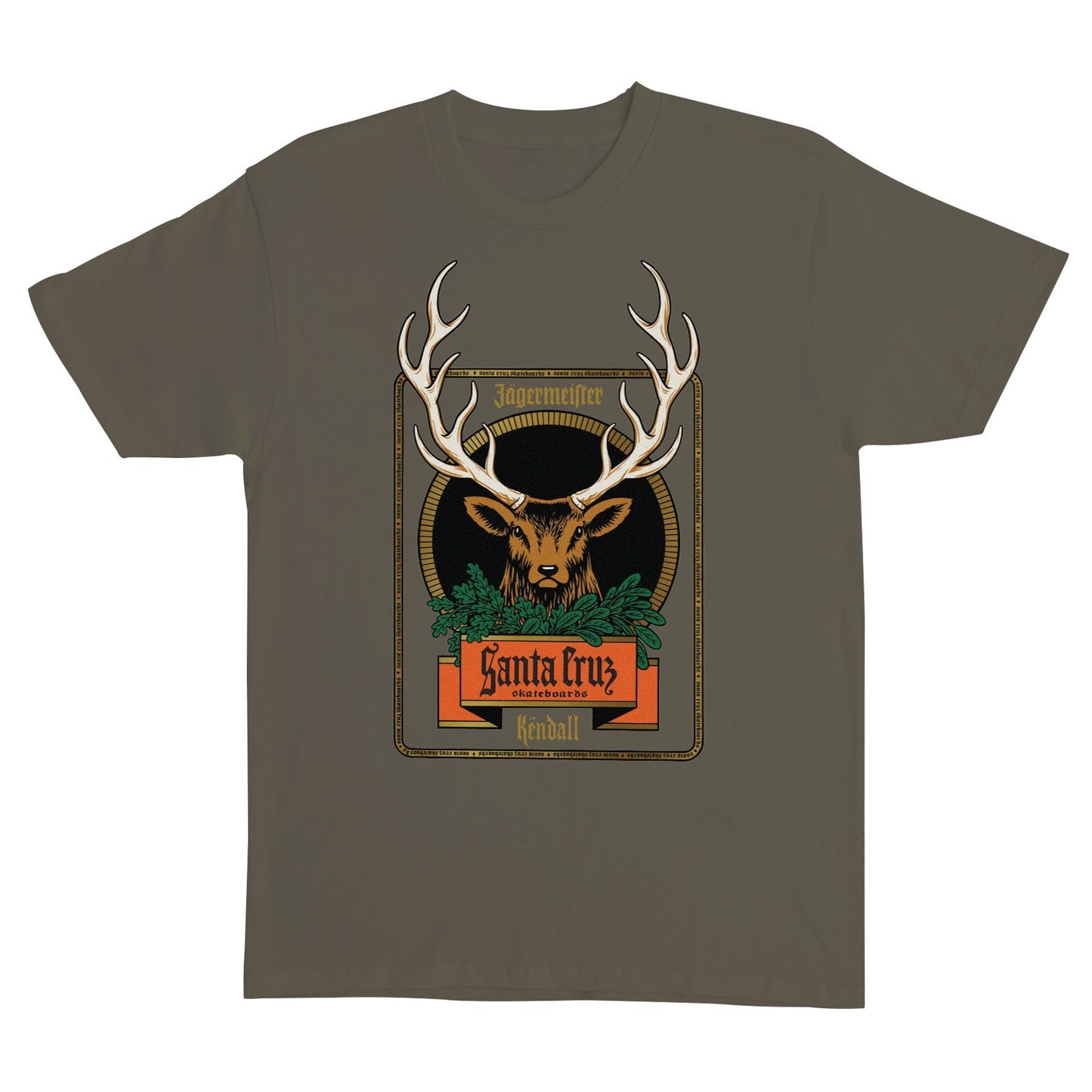 SANTA CRUZ KENDALL JAGERMEISTER DEER T-SHIRT