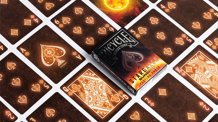 Bicycle Stargazer Sun Spot Playing Cards