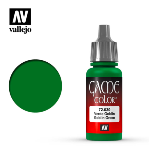 Vallejo Game Color Paint: Goblin Green 17 ml.