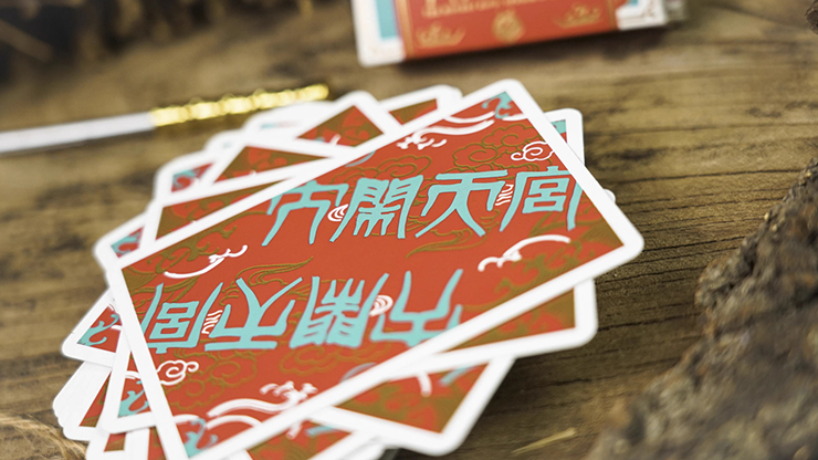 The Monkey King (Red) Playing Cards