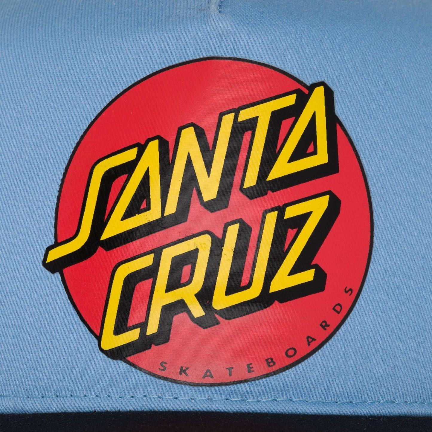 Santa Cruz Classic Dot Mesh Trucker High Profile Mens Hat