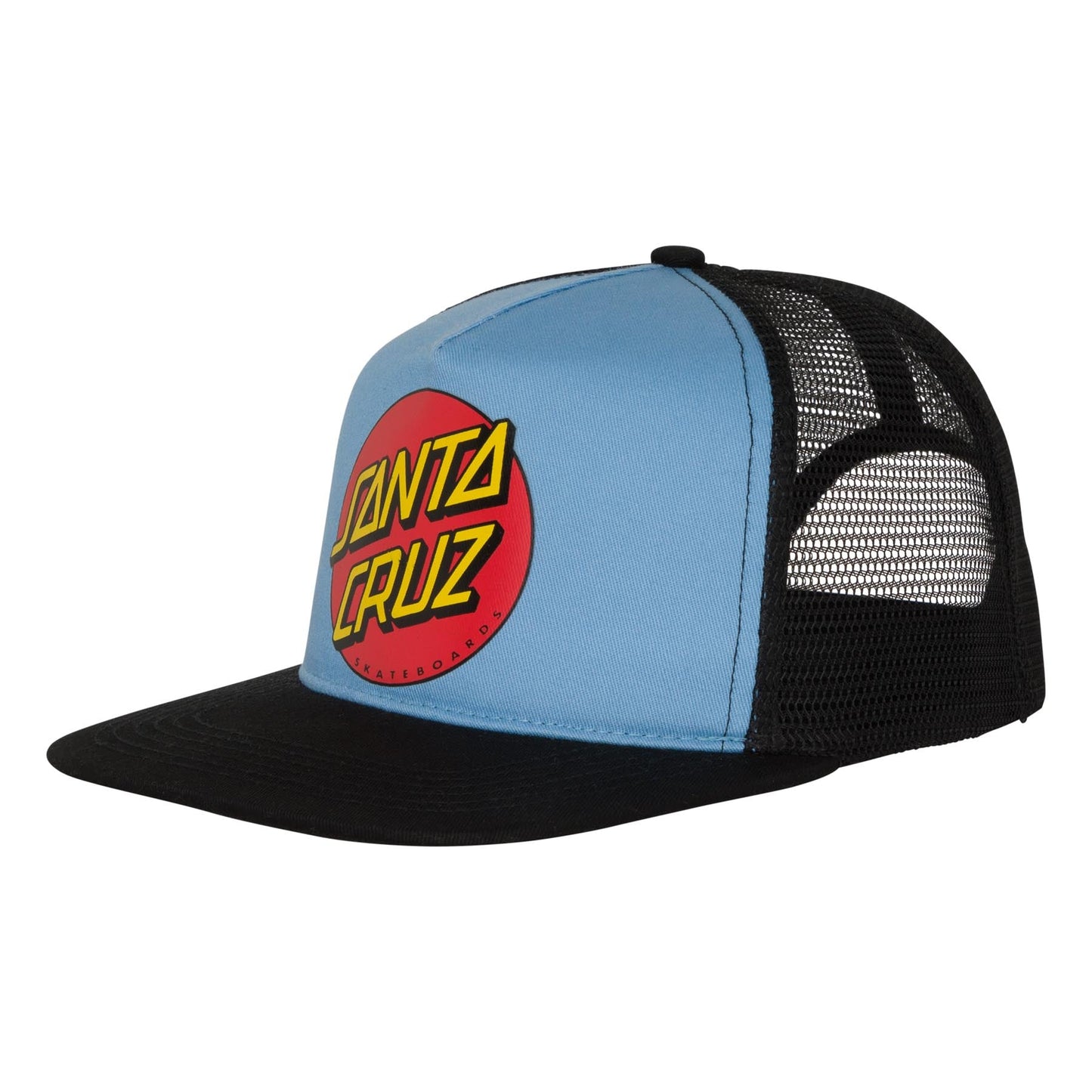 Santa Cruz Classic Dot Mesh Trucker High Profile Mens Hat