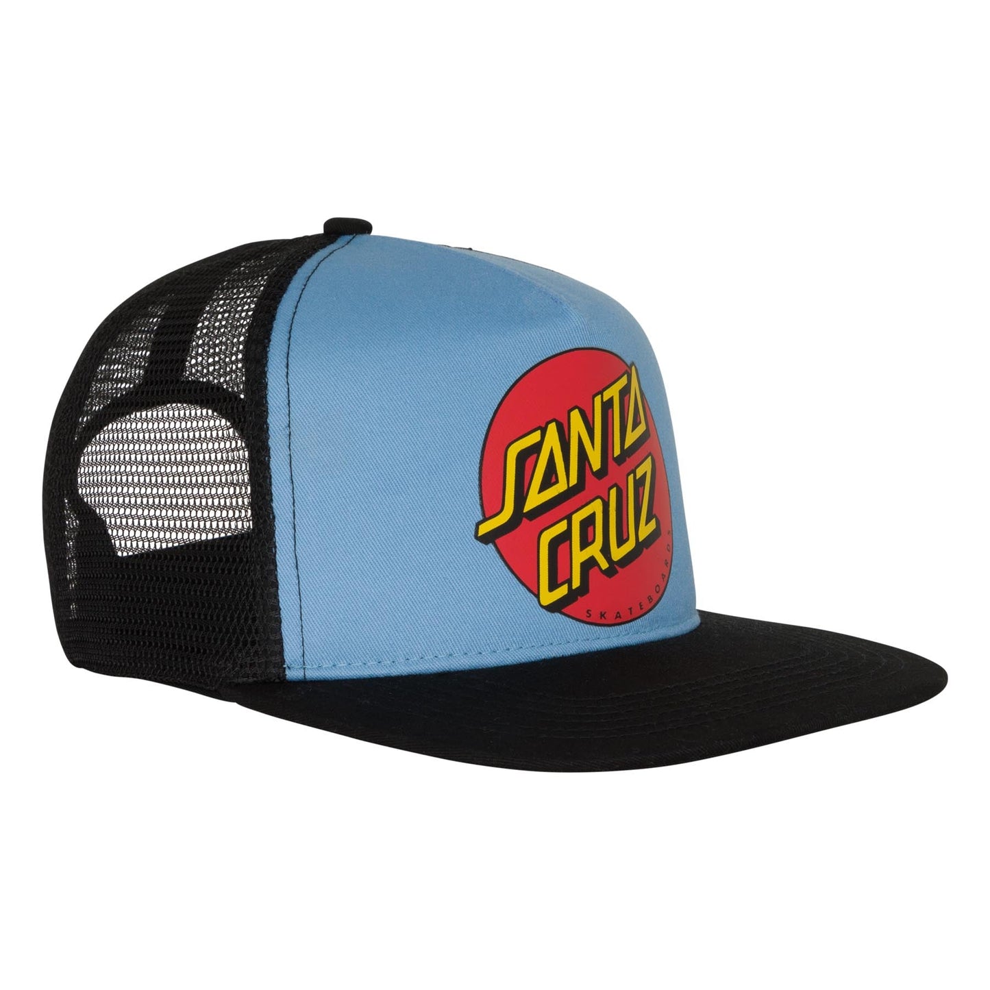 Santa Cruz Classic Dot Mesh Trucker High Profile Mens Hat