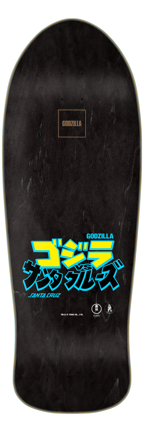 Santa Cruz x Godzilla Godzilla Mothra Natas 10.538" Skateboard Deck