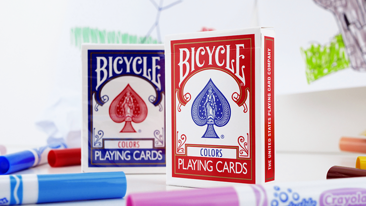 Bicycle Colors by Jordan Victoria (Red deck + 11 routines)