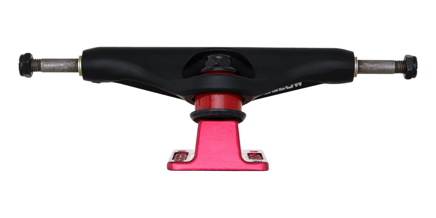 INDEPENDENT STAGE 11 FORGED HOLLOW VOLTAGE SPAN BLACK ANO RED SKATEBOARD TRUCKS