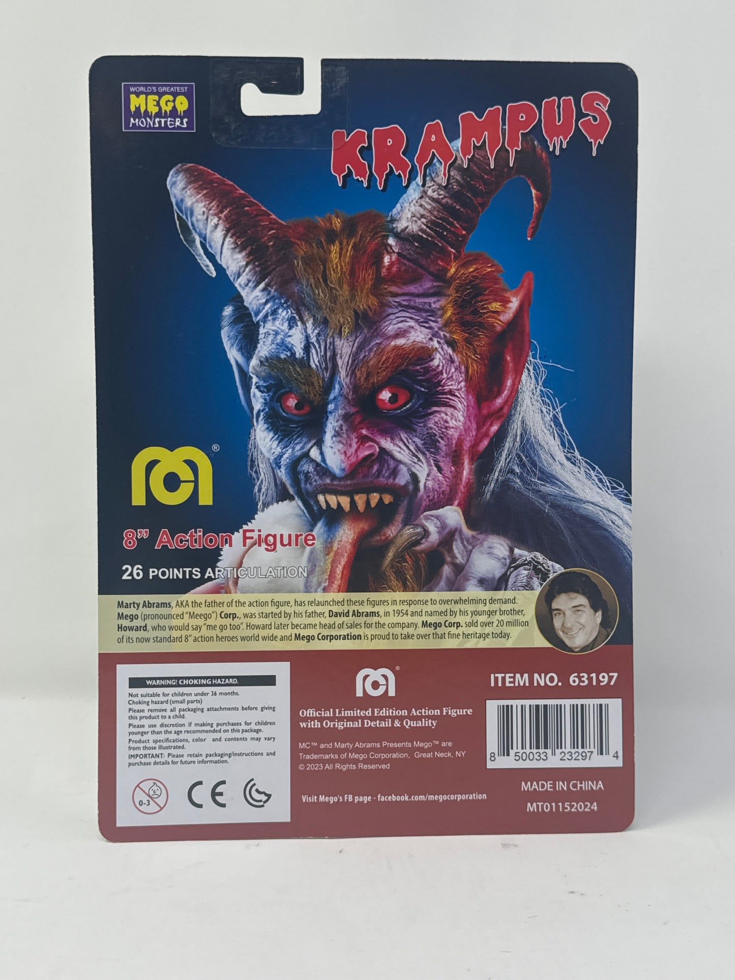 Mego Krampus 8in Action Figure