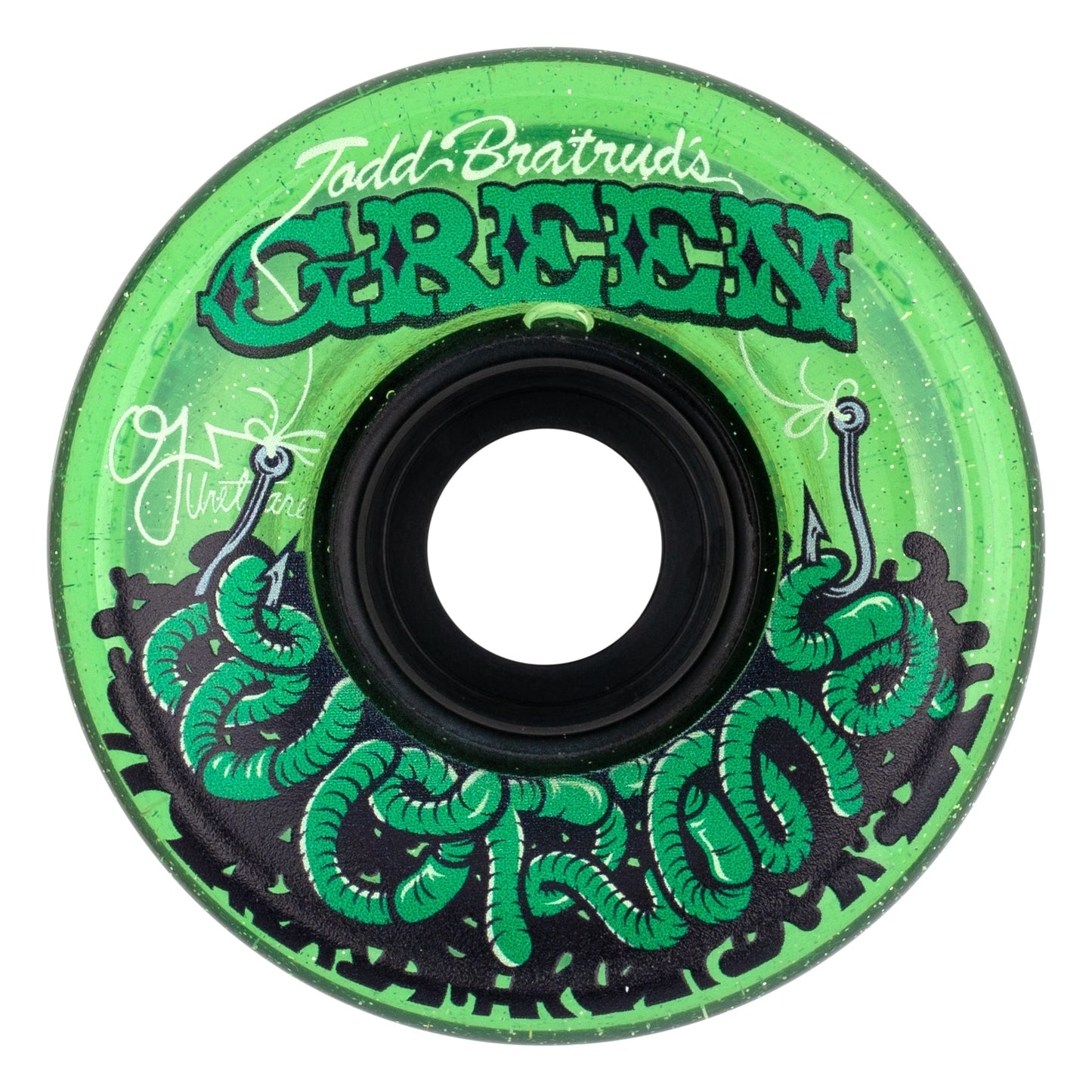 OJ SUPER JUICE "GREEN WORMS" 60MM 78A SKATEBOARD WHEELS