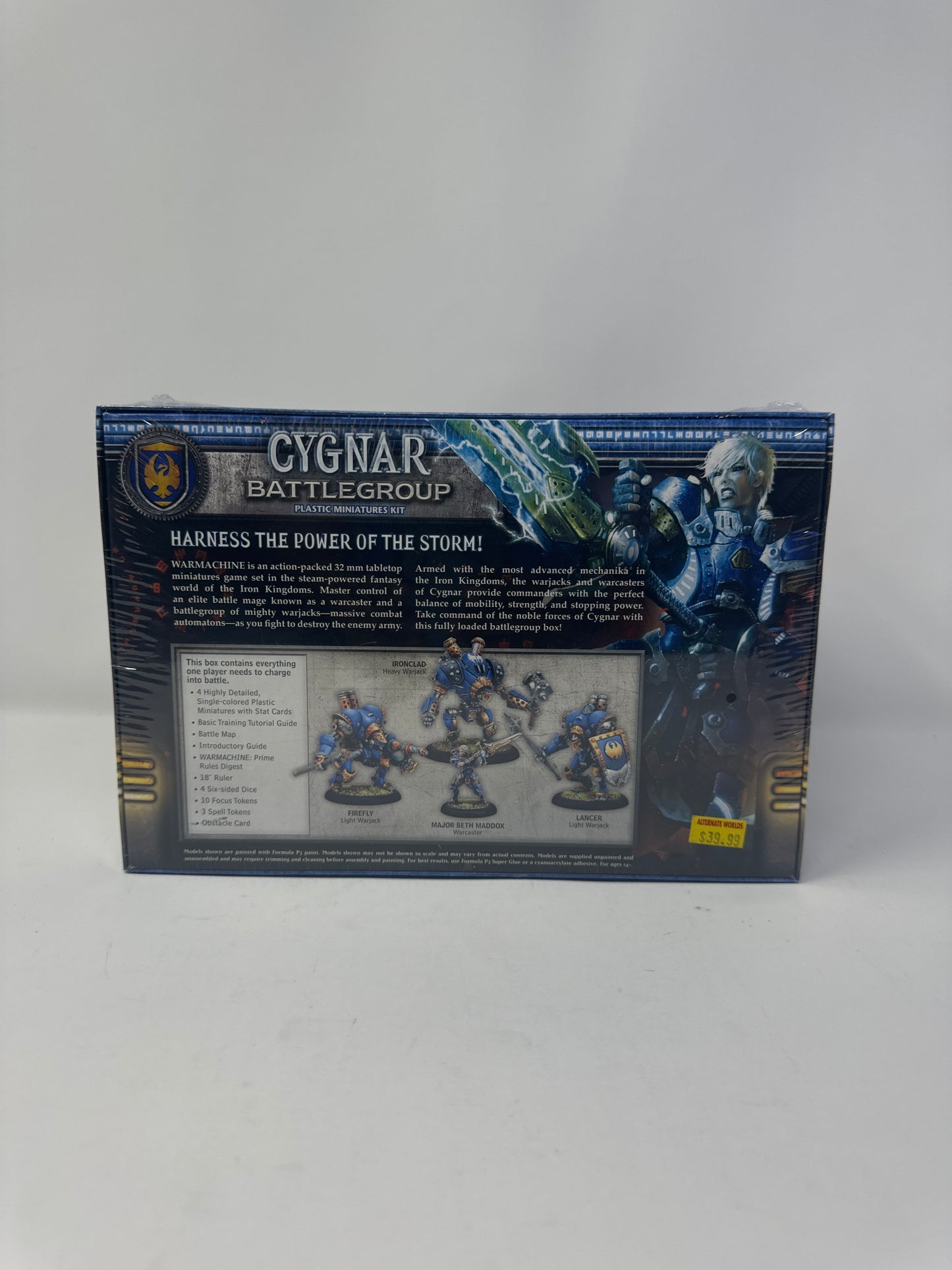 Warmachine: Cygnar: Battlegroup Starter - Sealed