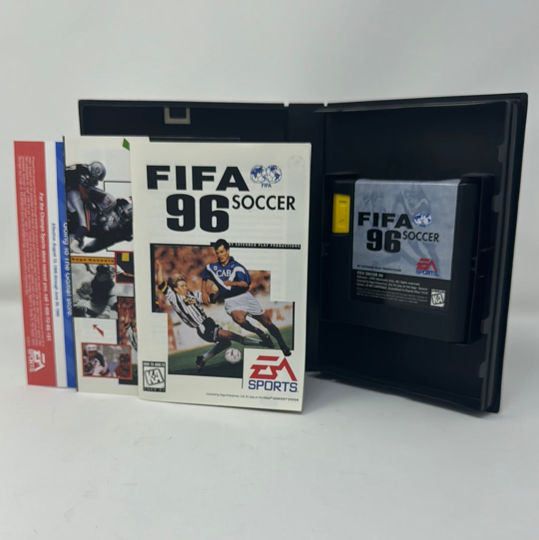 FIFA 96 - Sega Genesis - Complete in Box Game