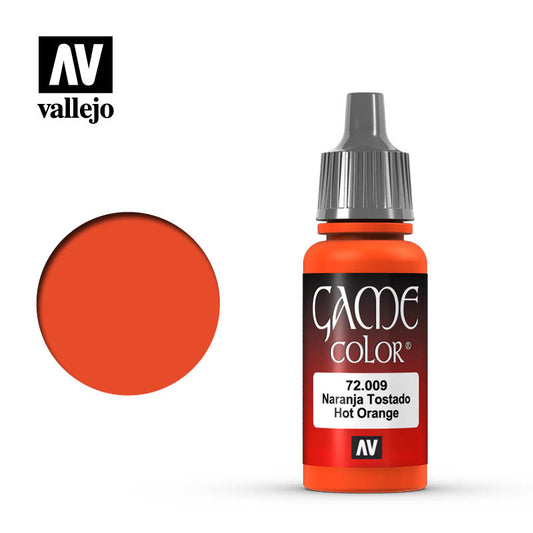 Vallejo Game Color Paint: Hot Orange (17ml)