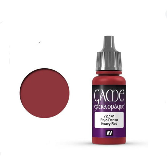 Vallejo Game Color Paint: Heavy Red (17ml)