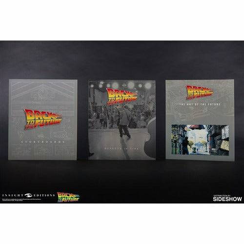 Back to the Future: The Ultimate Visual History Collector's Edition Hardcover book with Sculpted Movie Poster [2018]