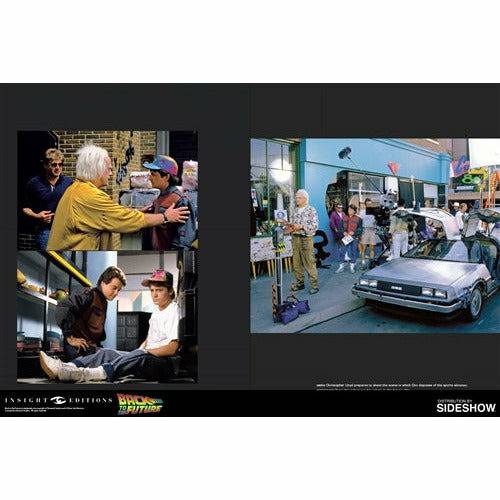 Back to the Future: The Ultimate Visual History Collector's Edition Hardcover book with Sculpted Movie Poster [2018]