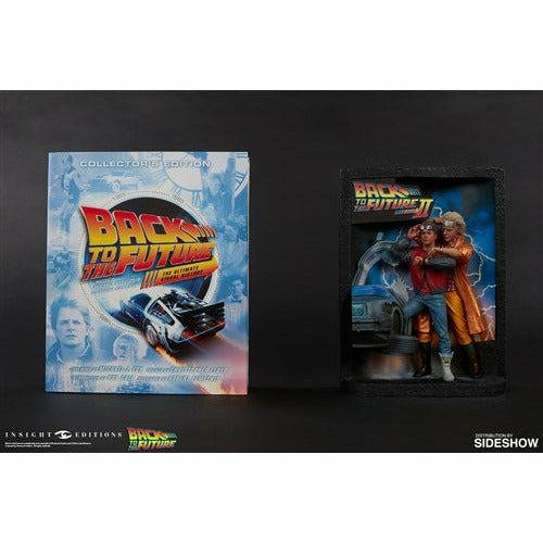 Back to the Future: The Ultimate Visual History Collector's Edition Hardcover book with Sculpted Movie Poster [2018]