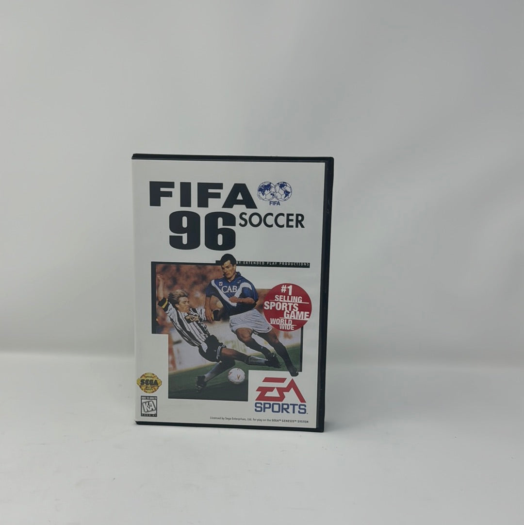 FIFA 96 - Sega Genesis - Complete in Box Game