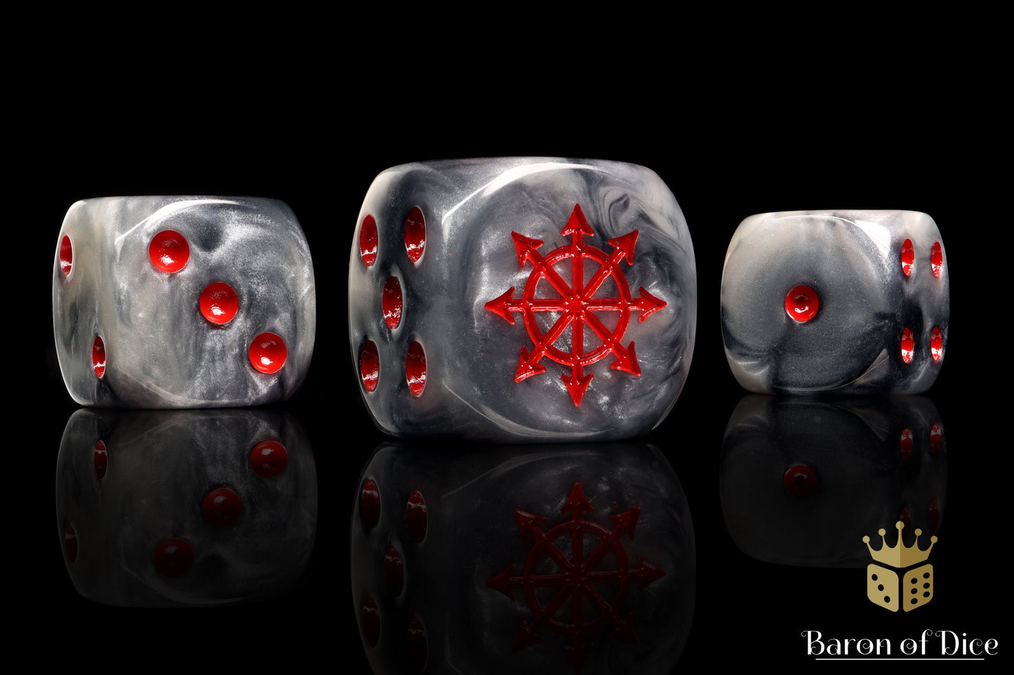 Chaos Demon Dice - Red Star