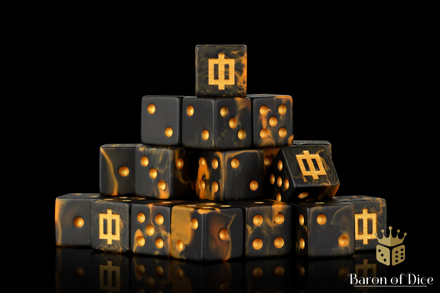 Lava Rune Dice