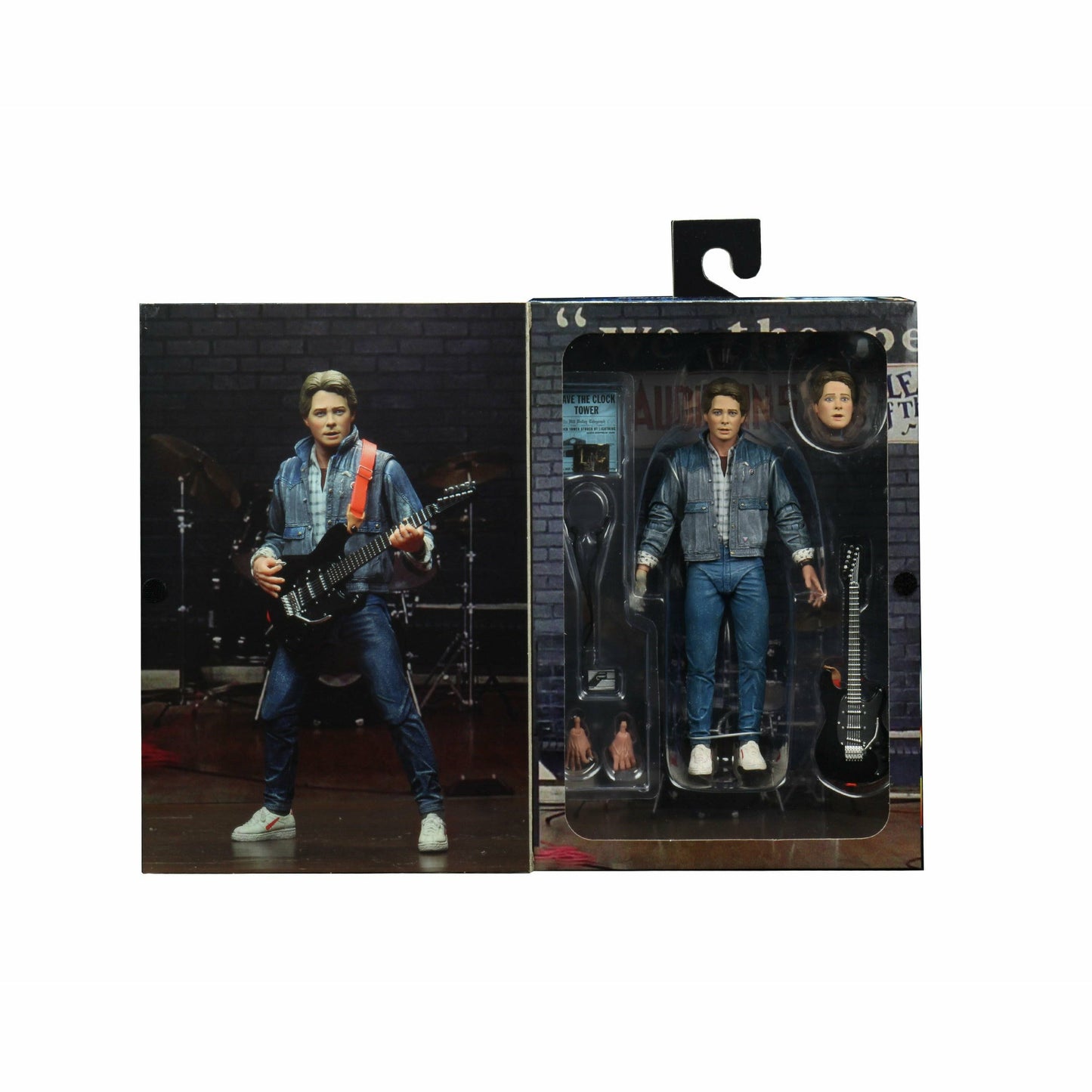 NECA Back to the Future 7" Scale Action Figure - Ultimate Marty McFly (1985 "Audition")