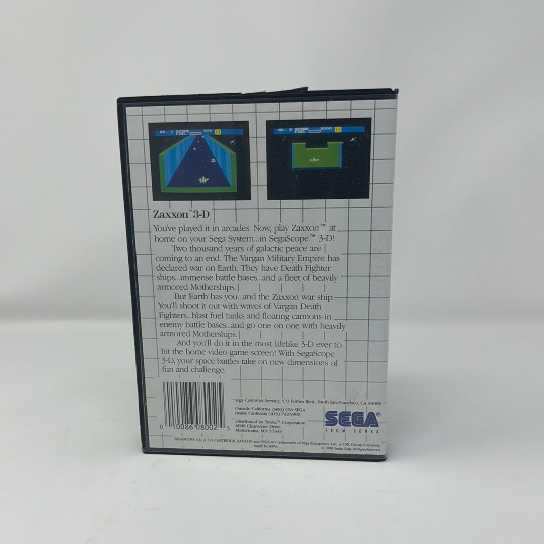 Zoxxon 3-D - Sega Master System