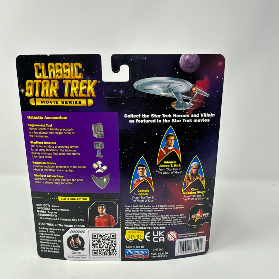 Star Trek Wrath Of Khan Captain Spock 5in Action Figure