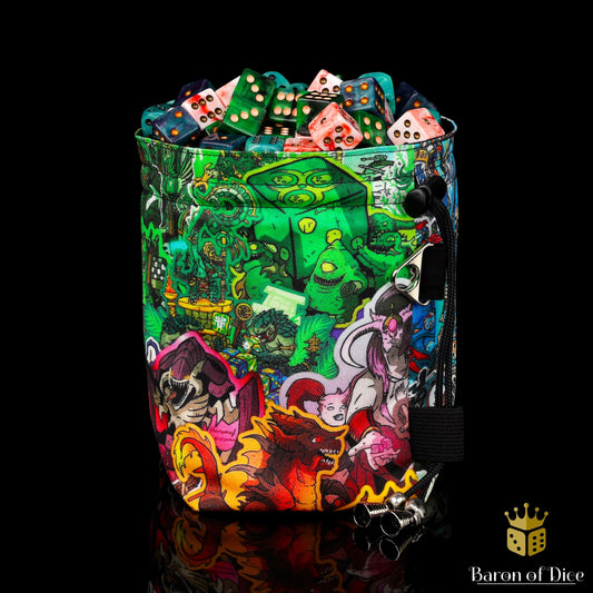 Baron Collage - Dice Bag