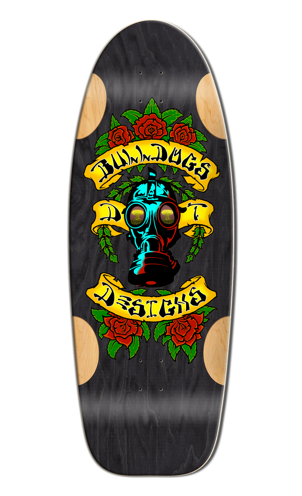 BullDog Designs "Car Paint" 11.875" Skateboard Deck