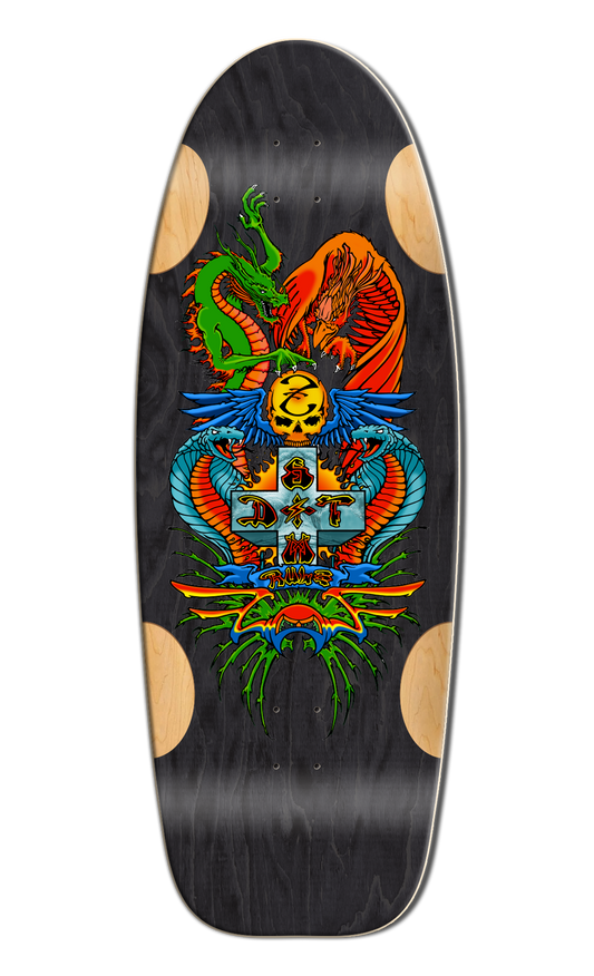 BullDog Designs "Dragon" 11.875" Skateboard Deck