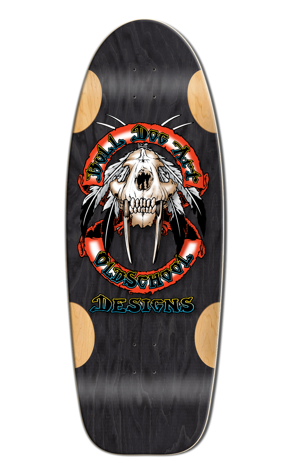 BullDog Designs "Sabertooth" 11.875" Skateboard Deck