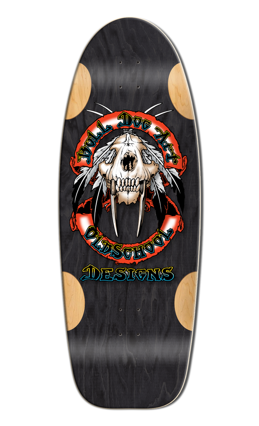 BullDog Designs "Sabertooth" 11.875" Skateboard Deck