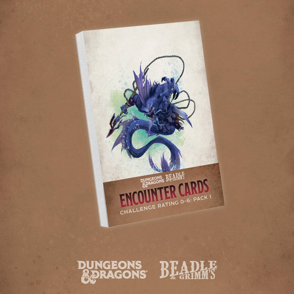 Encounter Cards (D&D) - Challenge Rating 0-6 PACK 1