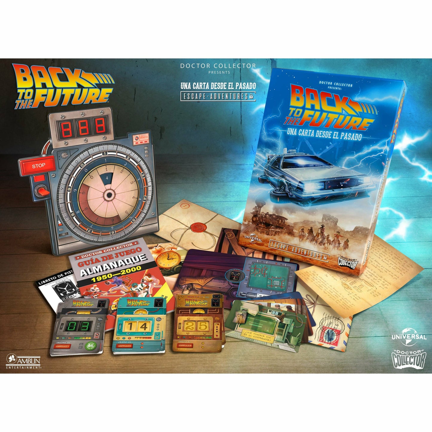 Back to the Future: A Letter From the Past strategy game [Spanish Edition]