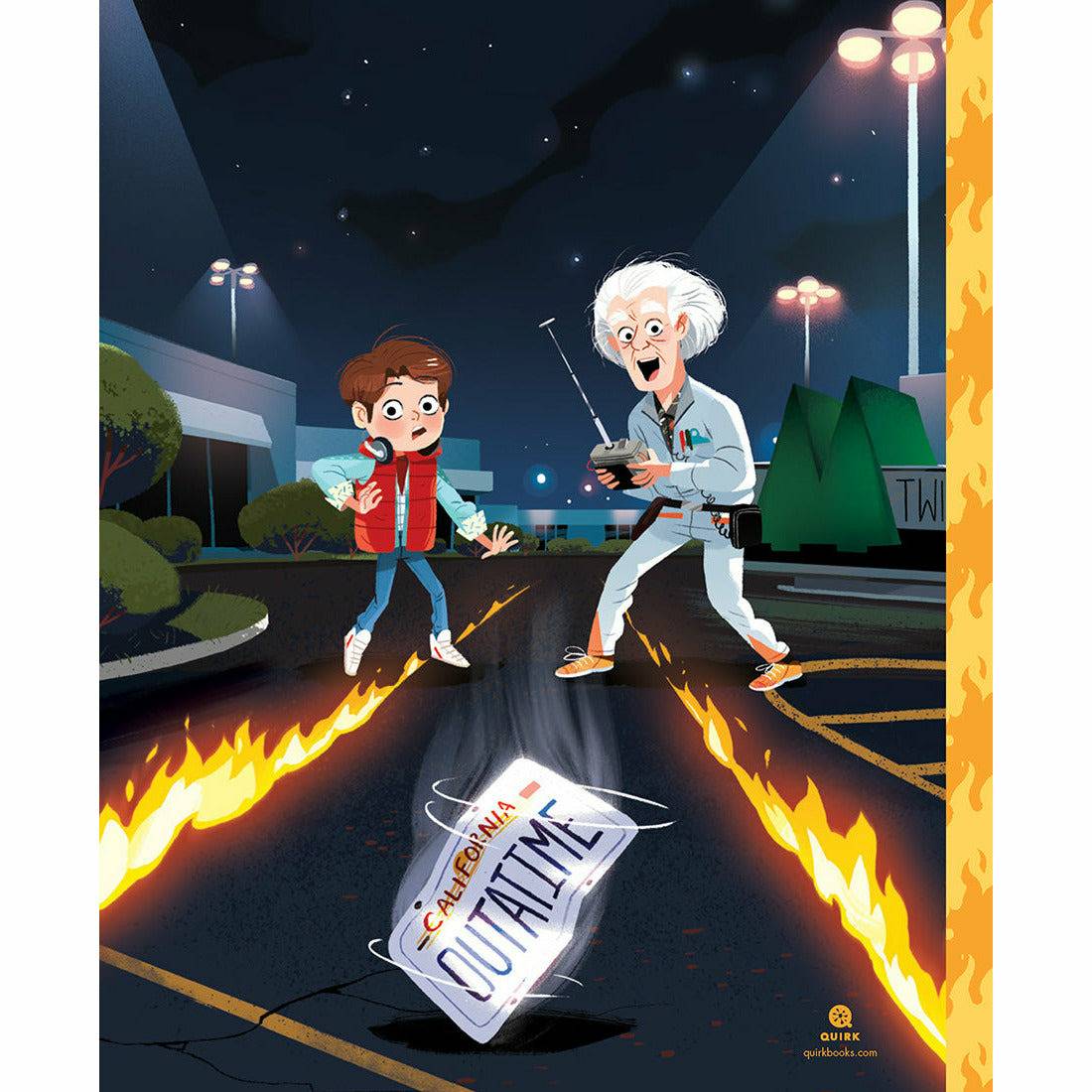 Back to the Future Hardcover Children's Book by Kim Smith