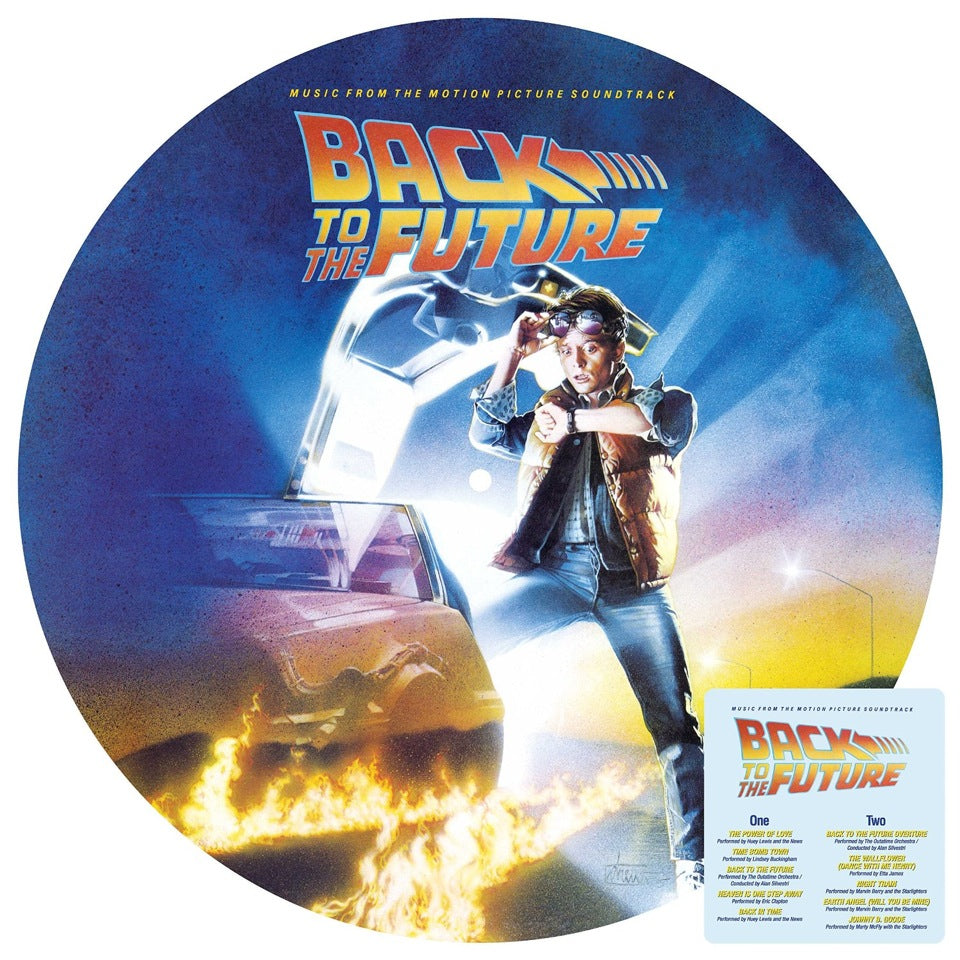 Back to the Future (Music From the Motion Picture Soundtrack) LP Picture Disc Vinyl Record