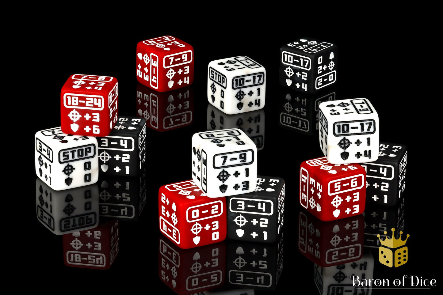 Movement Dice - Set of 12