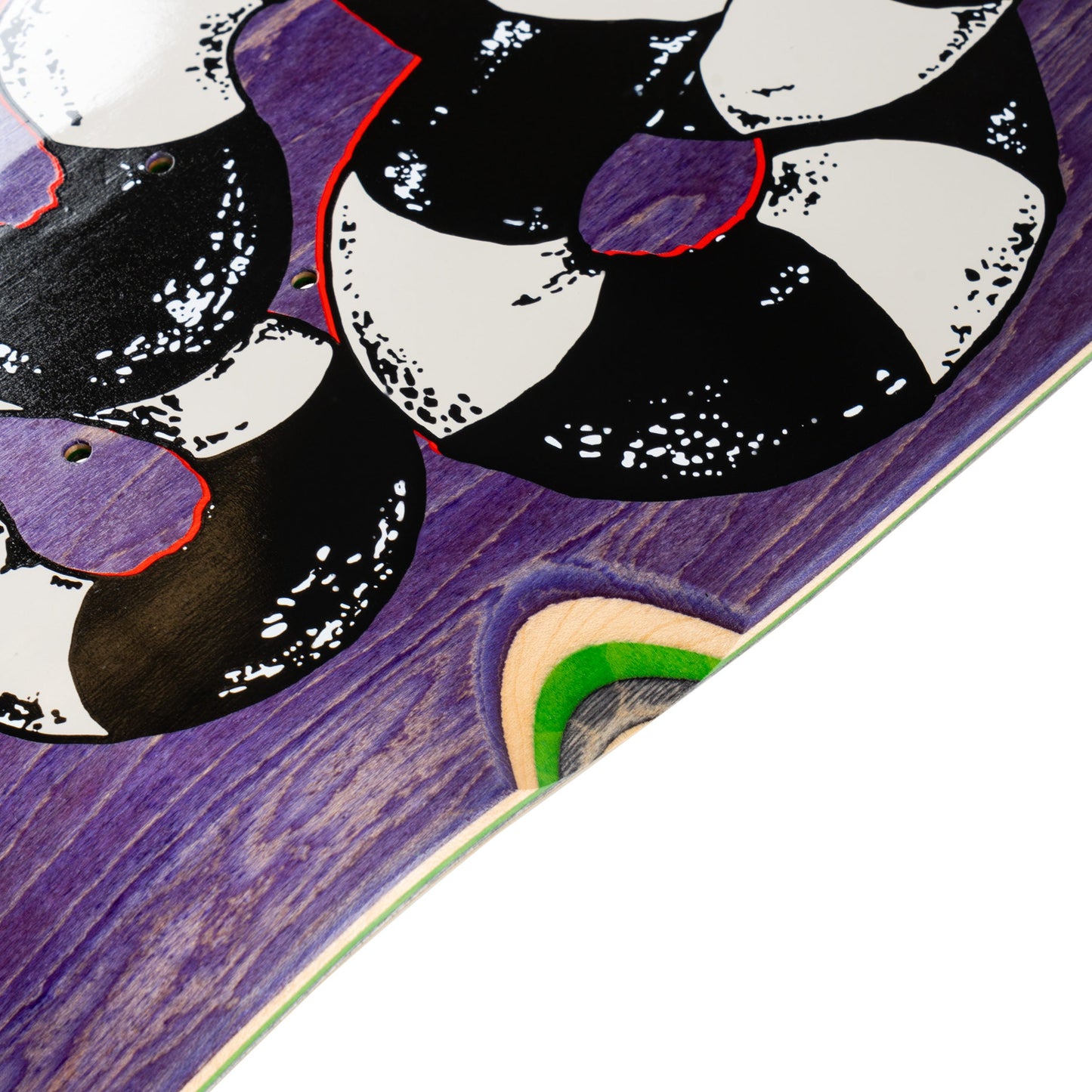 WELCOME X BEETLEJUICE SANDWORM 10.5" SKATEBOARD DECK