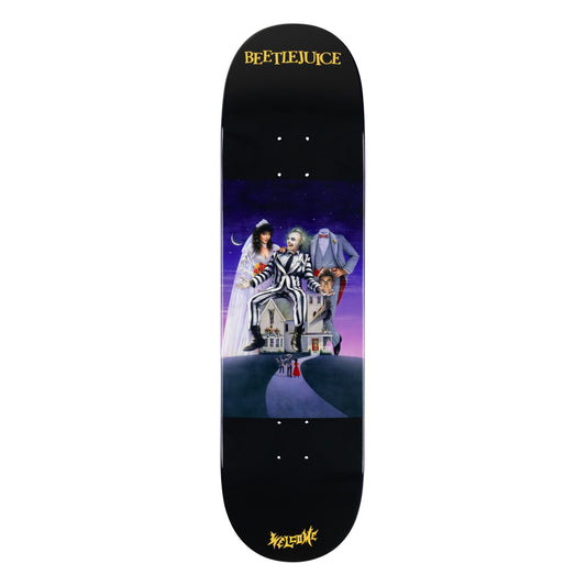 WELCOME X BEETLEJUICE SHOWTIME 8.5" SKATEBOARD DECK