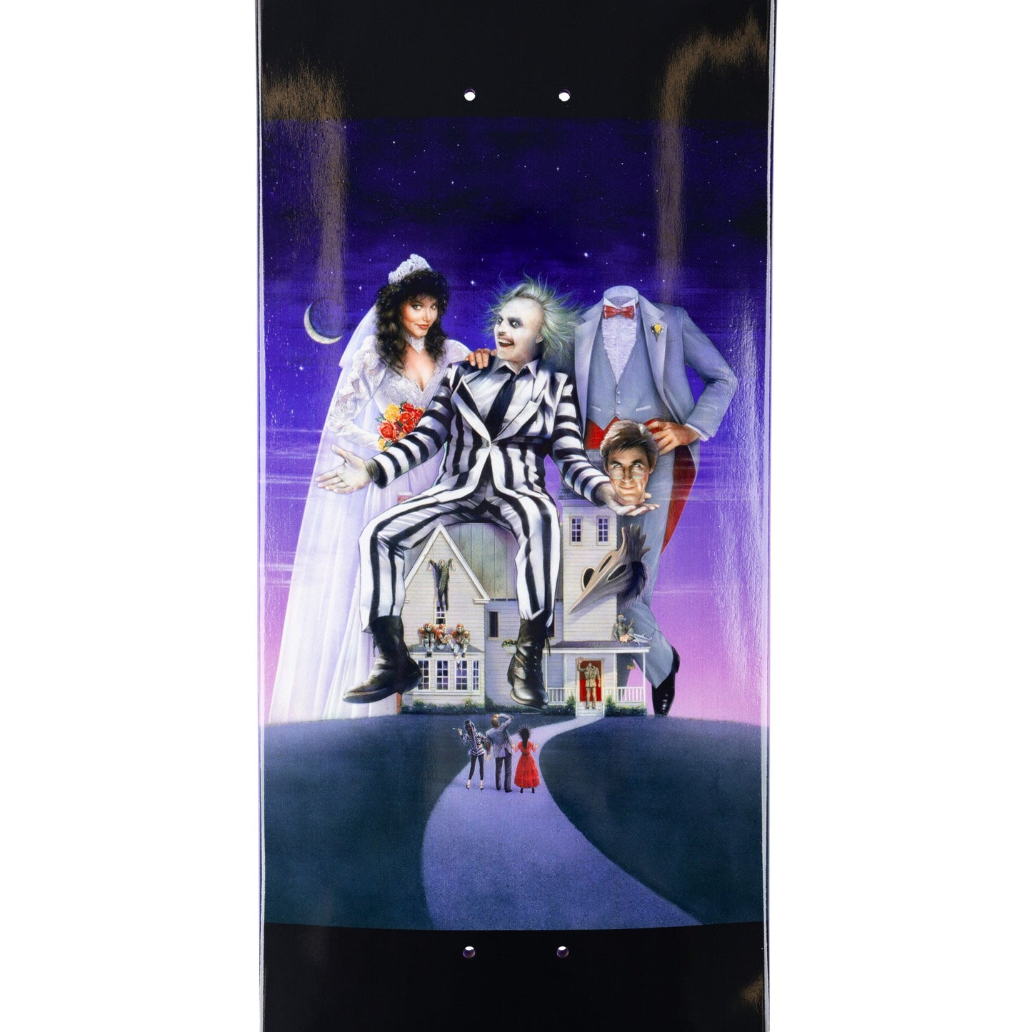 WELCOME X BEETLEJUICE SHOWTIME 8.5" SKATEBOARD DECK