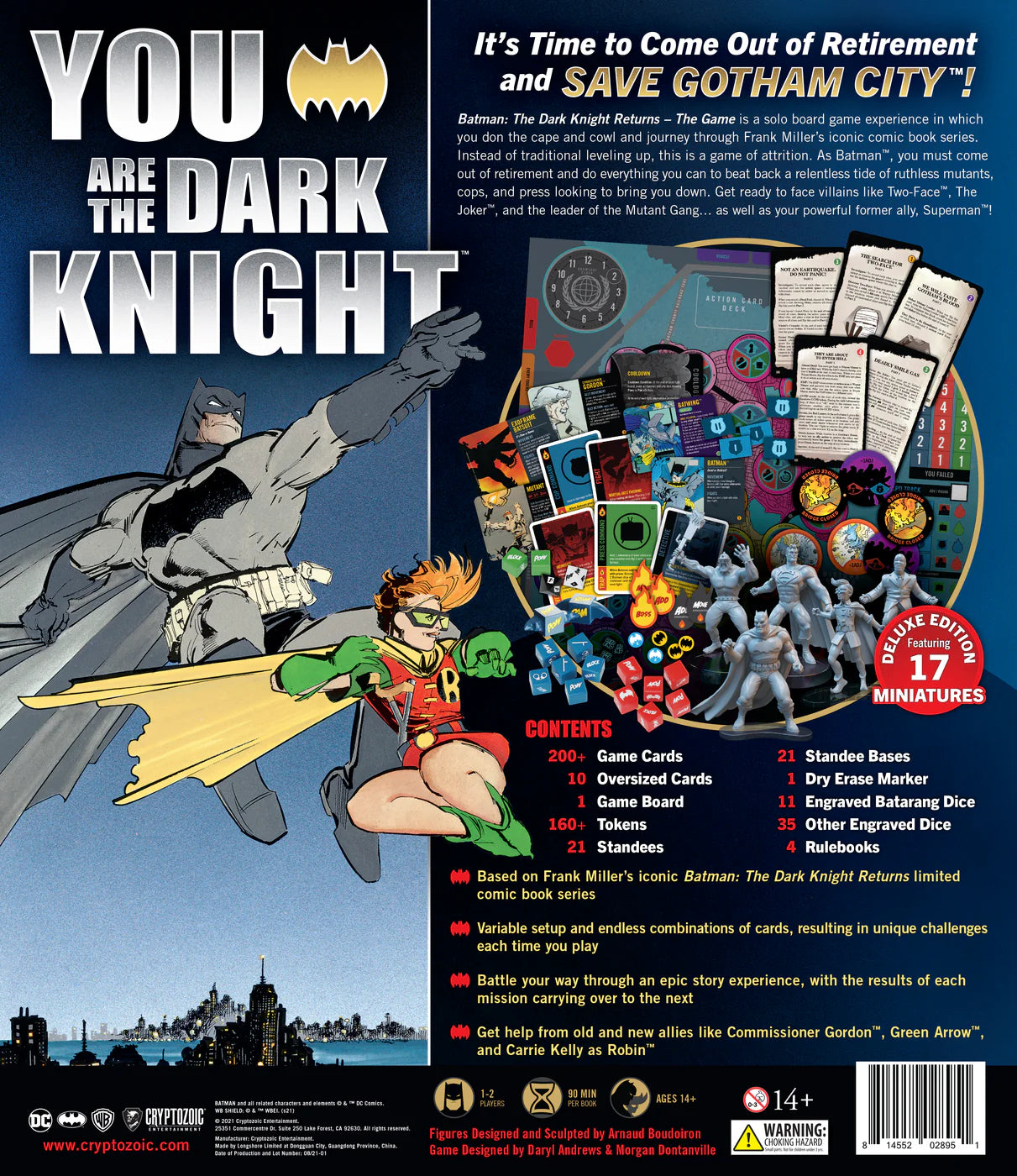 The Dark Knight Returns: Deluxe Edition Board Game