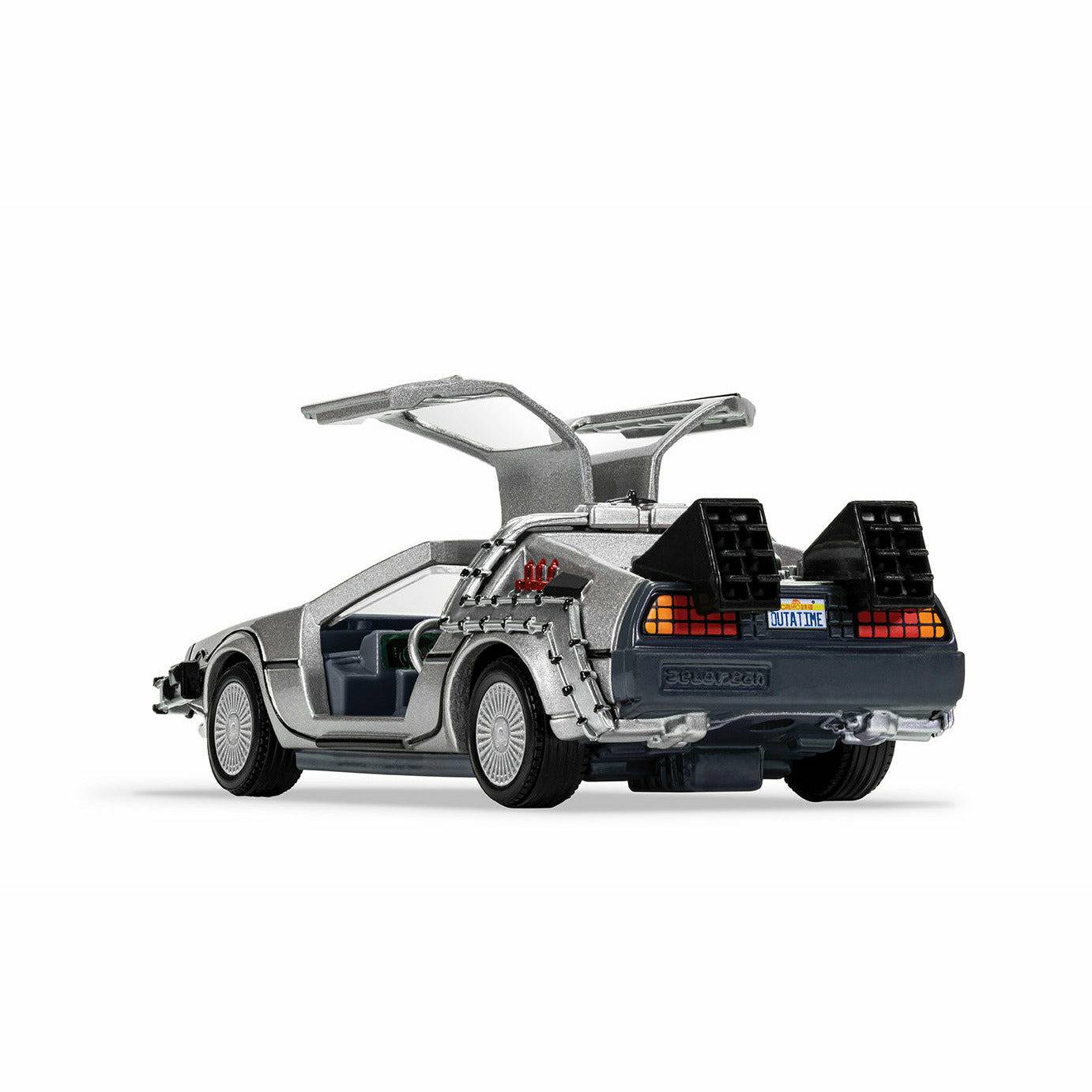 Corgi Back to the Future die-cast 1:36 scale DeLorean with Doc Brown figure