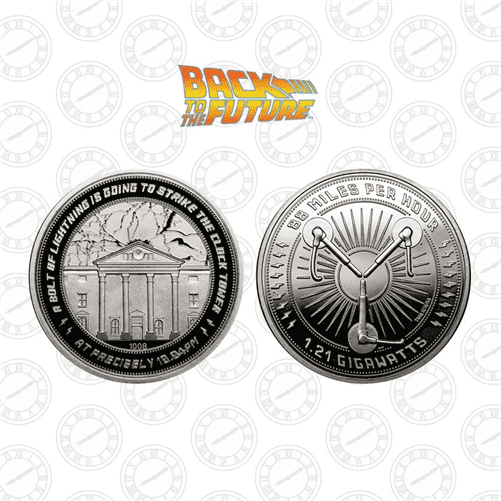 Back to the Future Clocktower Limited Edition Commemorative Coin