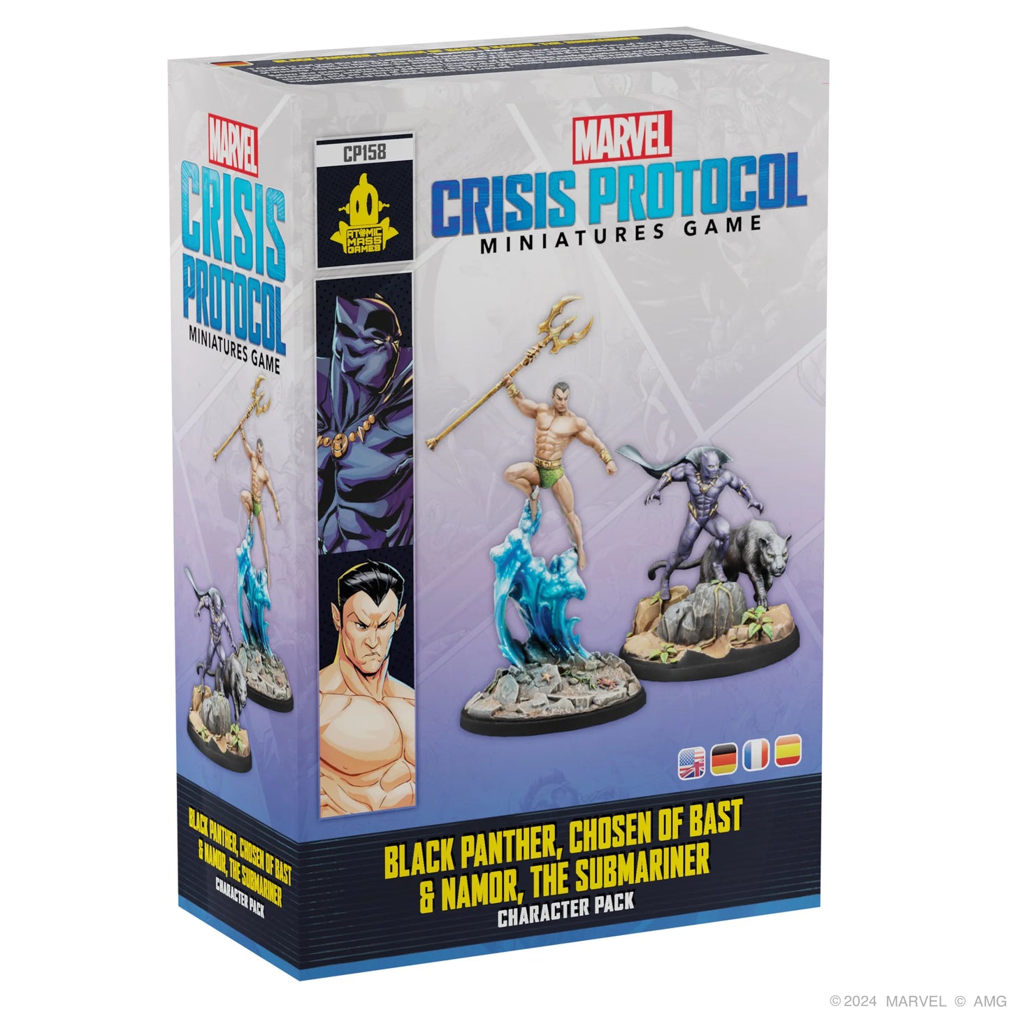 Marvel Crisis Protocol: Black Panther, Chosen of Bast & Namor, the Submariner