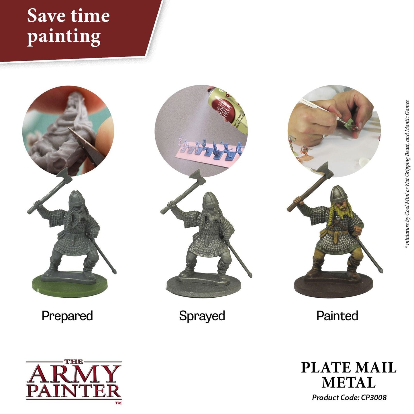 Army Painter Colour Primer: Plate Mail Metal