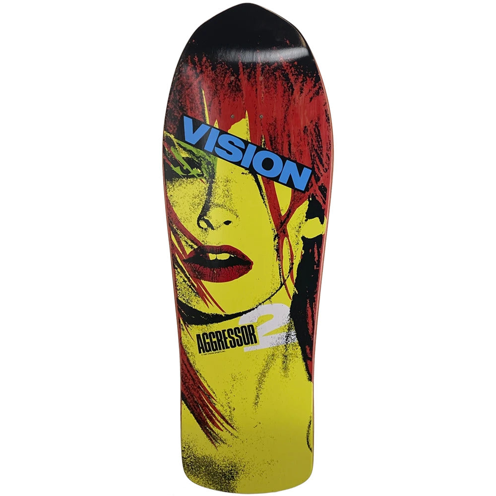 Vision Aggressor 2 Modern Concave 10" Skateboard Deck